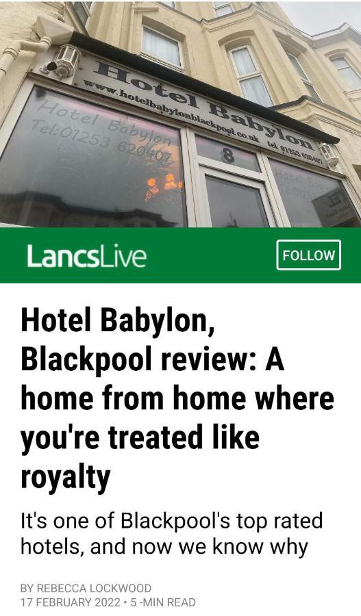 Hotel Babylon Blackpool Exterior photo